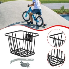 Kids Bike Basket Easy Installation Front Bicycle Basket
