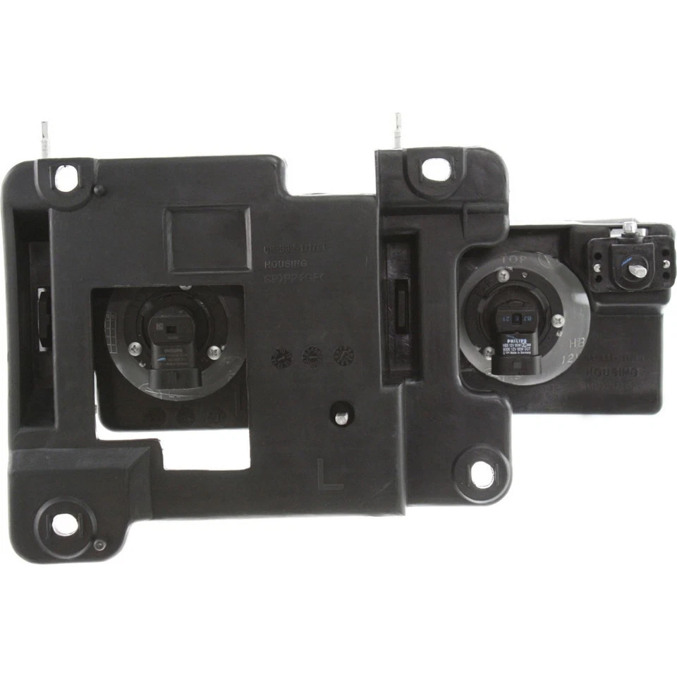 Par de faros conductor y pasajero CAPA para GMC C1500/C2500 Suburban 1992-1999 Foto 2 de 4