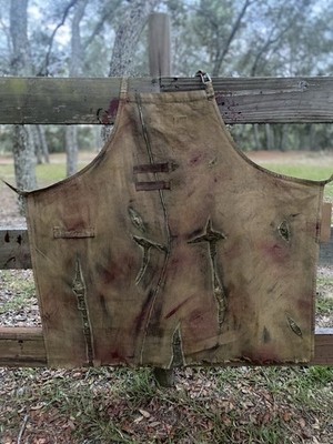 Pyramid Head Silent Hill Inspired Custom Hand Painted Apron