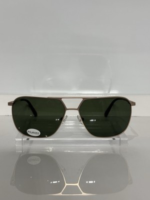 Harley Davidson HD50104 Matte Gold Titanium Classic G15 Polarized Sunglasses