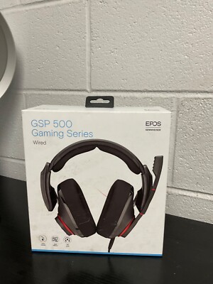 Sennheiser GSP 500 Wired Open Acoustic Adjustable Noise-Cancelling Gaming Headse