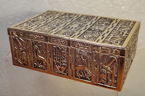 RARE GERMAN BAUHAUS AVANTGARDE ART DECO JEWELRY BOX 1925 BY ERHARD SÖHNE - 第 1/20 張圖片