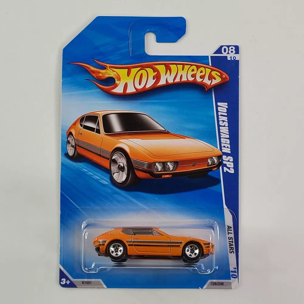 hot wheels famoso carro sp2 vw laranja raro nacional