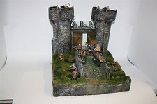 1412 Löwen Tor mit Brücke zu 7cm, Sammelfigur passend, Diorama Zubehör,History