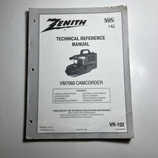 Zenith Technical Reference Manual  VR-102 for...