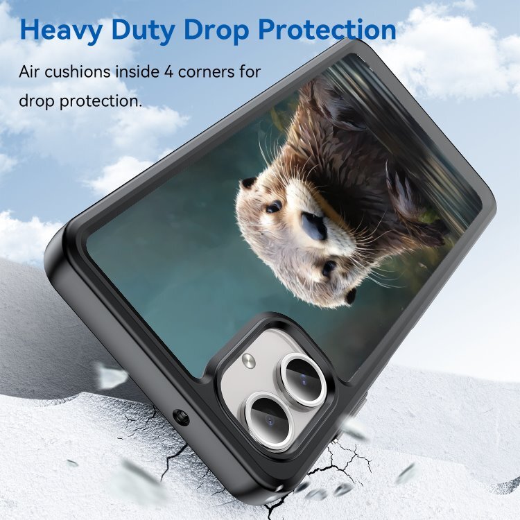 Hard TPU Cover For Samsung Galaxy Z Fold Flip 3 4 5 6 animated otter