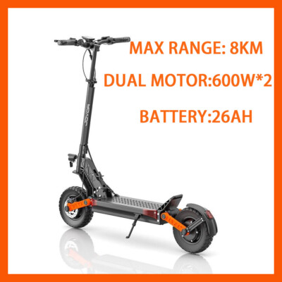 JOYOR S8-S-Z 10'' E-Scooter 2*600W Motor 48V 26Ah Batterie 25km/h Bis 70 km