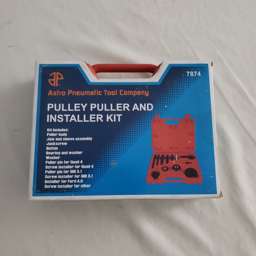 Astro Pneumatic Pulley Puller & Installer Kit #7874 NEW NIB ...