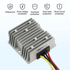 Waterproof DC/DC Converter Regulator 12V Step Up to 28V 5A 140W