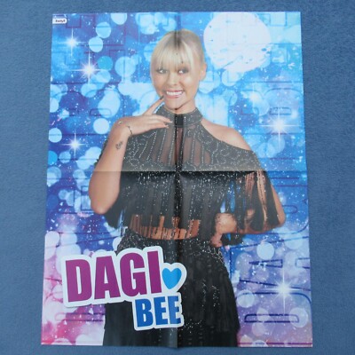 Dagi Bee POSTER HEY! 8 Seiten Tini Stoessel