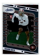 2024 Panini Absolute - #159 - Renardo Green Blue - San Francisco 49ers