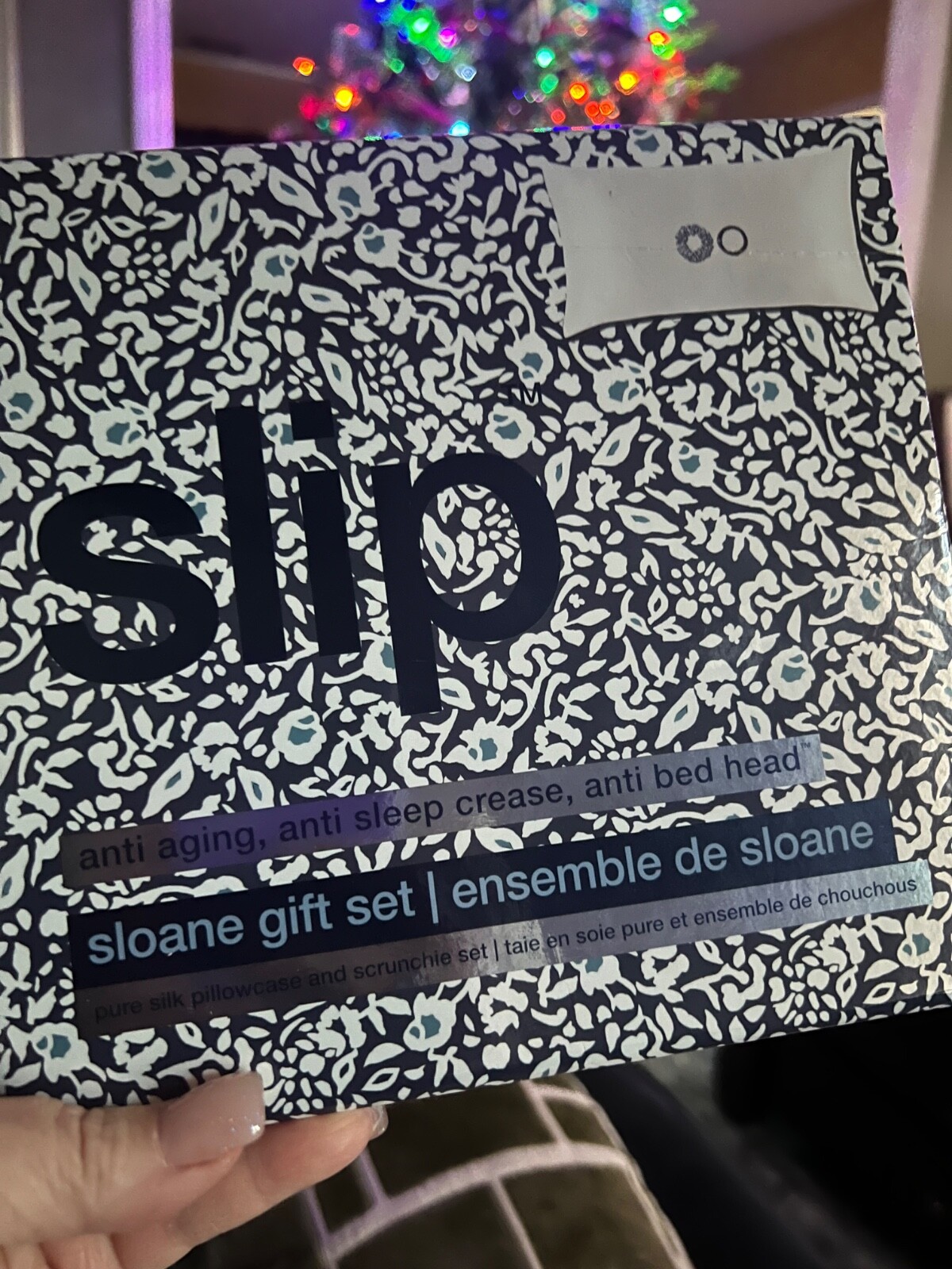 SLIP Sloane King Pillowcase Set with 2 Scrunchies