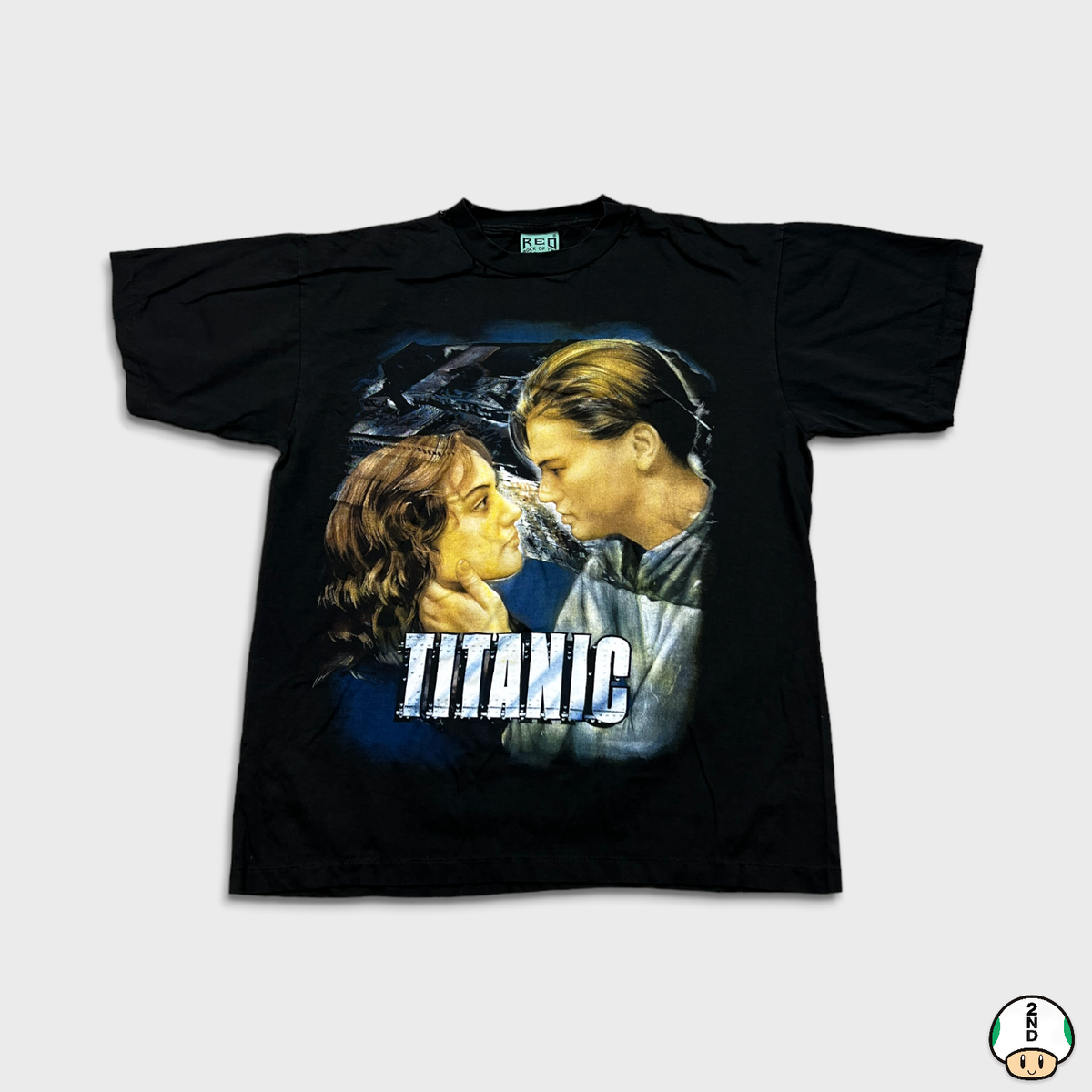 90s TITANIC タイタニック movie Tシャツ Vintage Vintage 90s Titanic T Shirt Mens Large Black Single Stitched Movie