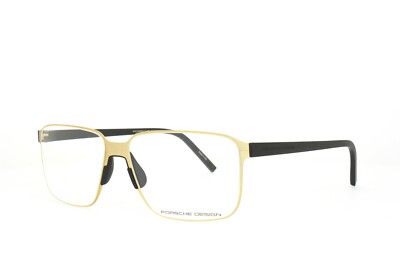 Porsche Design eyeglasses 8313 B 57-15-145 LIGHT GOLD BLACK