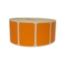Orange 1.5"x1" Direct Thermal Labels  Compt Zebra Rollo Munbyn  2 RLS  520/RL