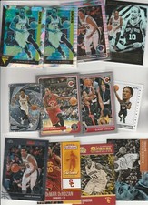 DEMAR DEROZAN LOT (30) DIFFERENT W/ PRIZMS PARALLELS PULSAR CRACKED ICE INSERTS