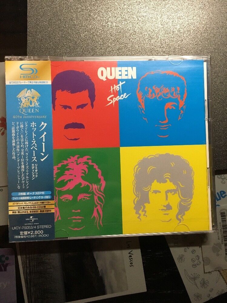 QUEEN - Hot Space  - Japan Import - 2CD - SHM-CD - UICY-75053/4