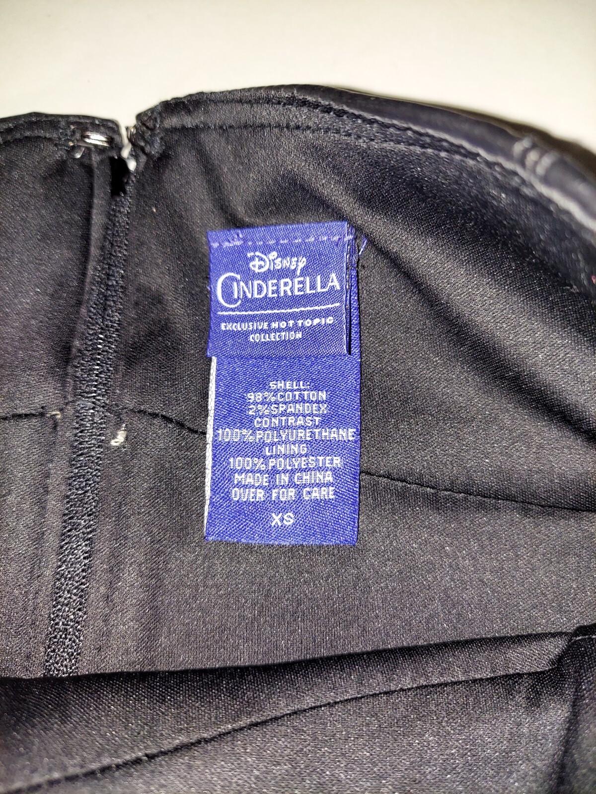 Hot Topic Disney Cinderella Skirt Carriage & Clock St… Gem