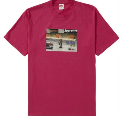 Supreme New York Thrasher Game Tee Pink Shirt Men's Size X Supreme New York Thrasher Game Tee Pink Shirt Men's Size X