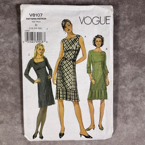 Vogue Sewing Pattern Lot Dress Top Skirt Blazer UNCUT Vintage 80s 2000s - Picture 10 of 15