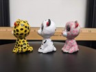 Lot of 3 Ty Beanie Boos Mini Boo Tundra, Tasha, Speckles Series 2 Figures — photo 4