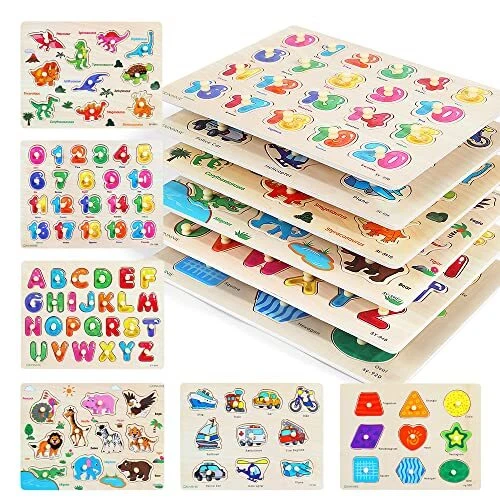 4-Pack Toddler Puzzles