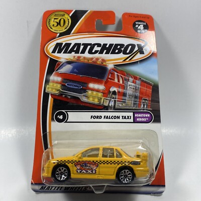 Matchbox Ford Falcon Taxi #4 2001