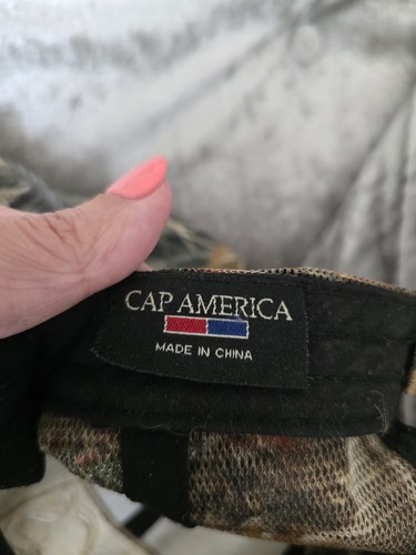 Mens Cap America ULCS Camo Cap Mens Trucker Work - Picture 4 of 4