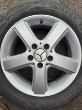 1x original Mercedes B- Klasse W245 Alufelge A1694010302 mit Conti Sommerreifen