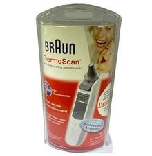 Braun ThermoScan Advanced 1 Second Ear Thermometer IRT 3020 Vintage 2000