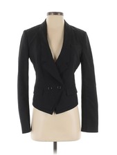 BCBGMAXAZRIA Women Black Blazer XS