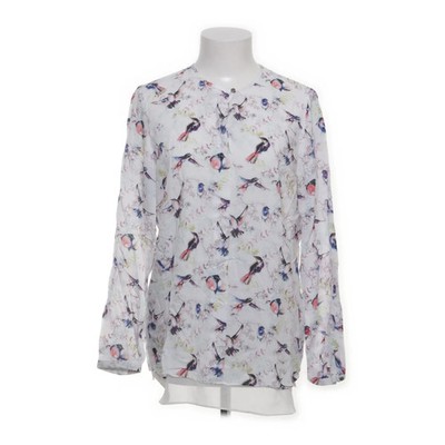 ESPRIT, Bluse, Größe: 38, Weiß/Mehrfarbig, Blumen, Damen #oSV