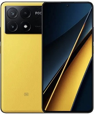Xiaomi POCO X6 Pro 5G Dual SIM 256GB RAM yellow Kunstleder neuwertig Android 16