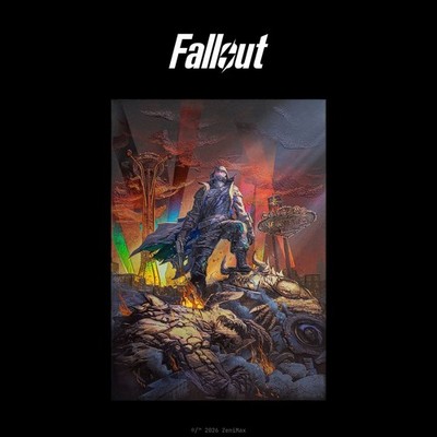 DISPLATE  LIMITED EDITION ?/1000 | FALLOUT - New Vegas, Baby! | NEU & OVP