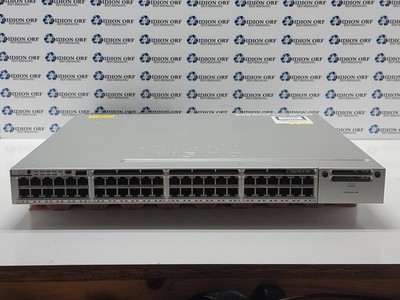 Cisco Systems WS-C3850-48U-E 48 Port UPoE Network Switch Grade B SKU 24897