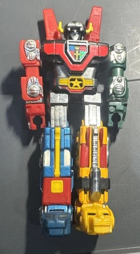 Vintage 1981 Voltron Lion Force 6" Die-Cast Figure Bandai Toei