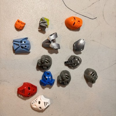 Lego Bionicle Nuva Mask Lot Of 13 Pieces Assorted Collection
