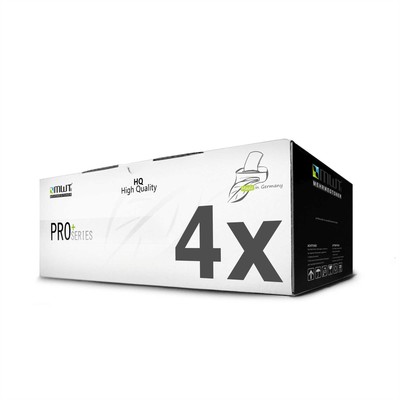 4x PRO Toner f�r Konica Minolta Bizhub 283 223