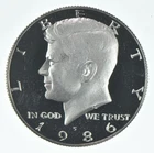 1986-S Kennedy Half Dollar Proof — photo from another recent sale