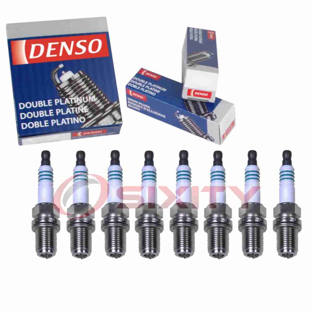 8 pc DENSO 3173 Spark Plugs for PKJ20CR8 KJ18-18-110 KJ17-18-110 KJ12-18-110 pn