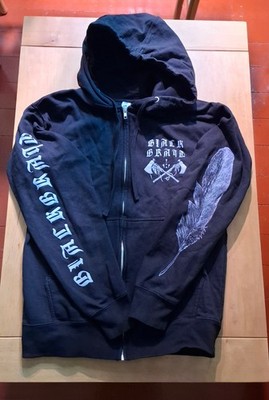 Blackbraid Zipper Hoodie Größe S