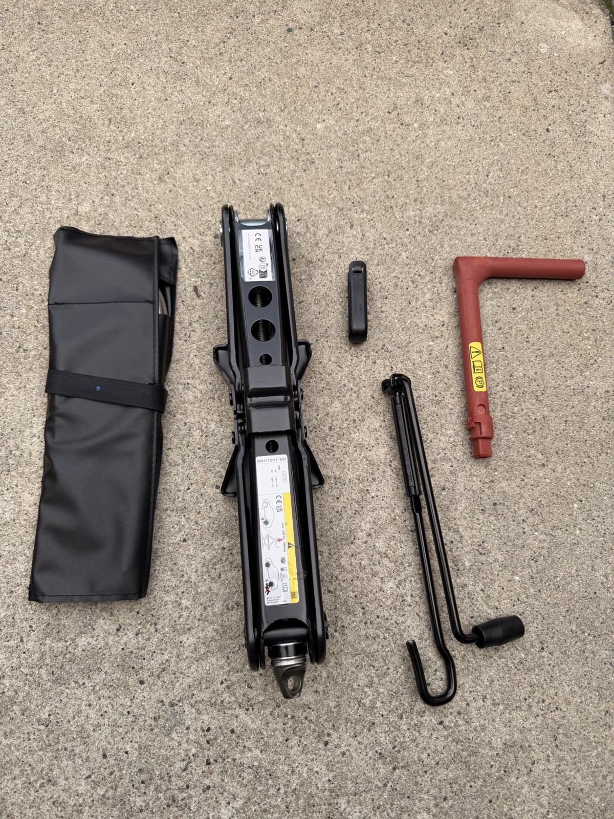 2023 2024 2025 2026 Audi A5 S5 RS5 Sportback Emergency Trunk Spare Jack Tool OEM