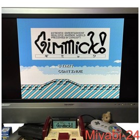 Rare Gimmick! Famicom/NES Game Cartridge Tested & Cleaned Mechanical Puzzle