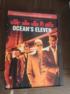 Oceans Eleven (DVD, 2002, Widescreen) George Clooney