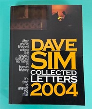 DAVE SIM Cerebus COLLECTED LETTERS TPB SC 2004 ~ 1st PRINTING  OOP ~ AARDVARK