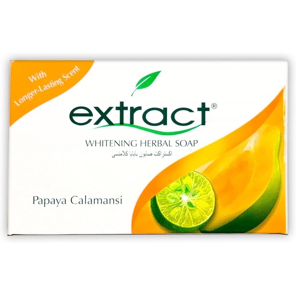 Extract Skin Lightening & Brightening Herbal Soap Papaya Calamansi