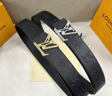 Gucci GG Interlocking Red, Green, White Stripe Leather Belt Size 95 cm 32-34 W