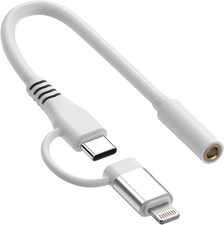Apple Mfi Certified Lightning to 3.5 Mm Headphone Jack Adapter, Iphone Head...