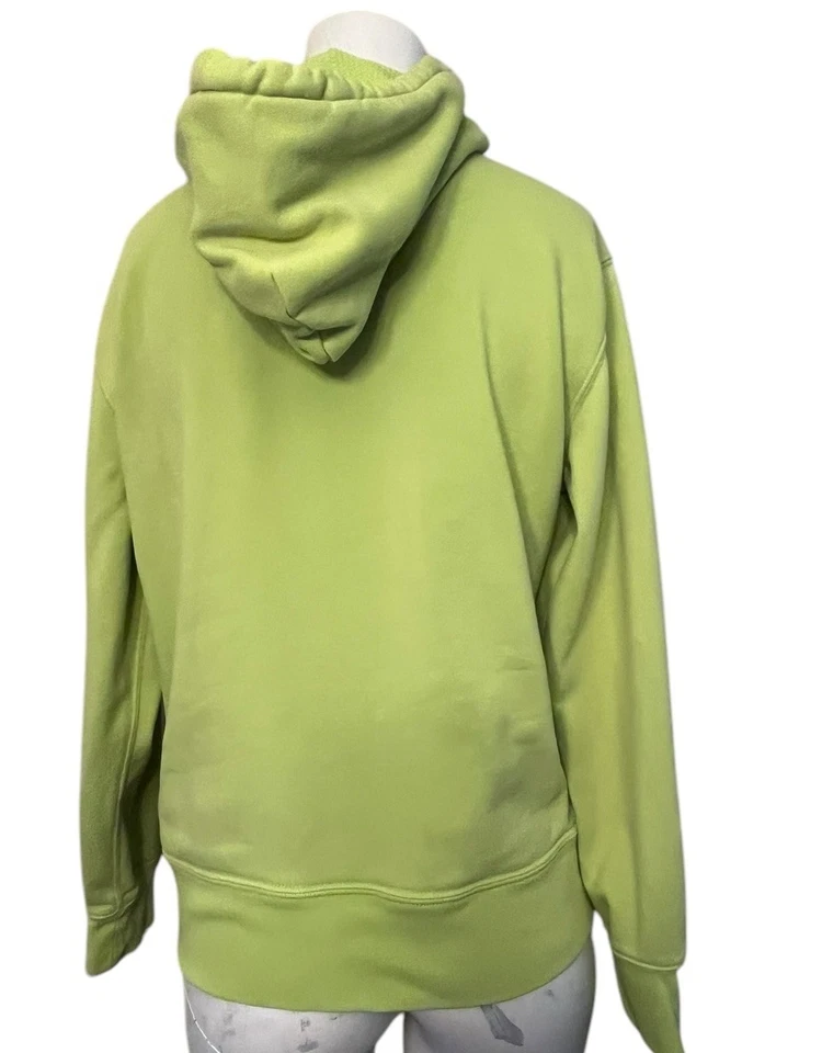 Ralph Lauren Grande Big Pony Verde Lima Cremallera Capucha Sudadera Púrpura Pony Foto 3 de 4