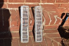Corvair Engine Cooling Exhaust Valence Vents Trim Screens Late Model 1965 - 69 Corvair Engine Cooling Exhaust Valence Vents Trim Screens Late Model 1965 - 69